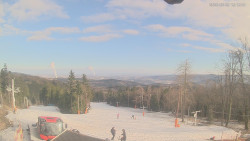 Horní část sjezdovek