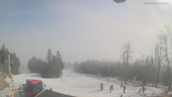 Horní část sjezdovek