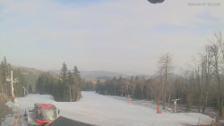 Horní část sjezdovek