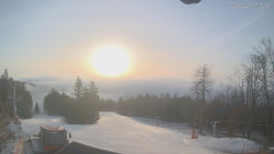 Horní část sjezdovek