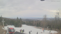 Horní část sjezdovek