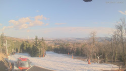 Horní část sjezdovek