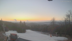 Horní část sjezdovek