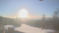 Horní část sjezdovek