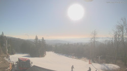 Horní část sjezdovek