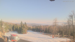 Horní část sjezdovek