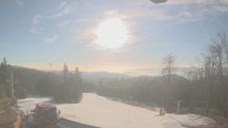 Horní část sjezdovek