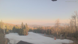 Horní část sjezdovek