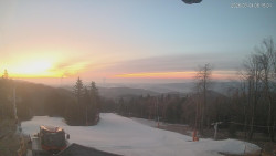 Horní část sjezdovek