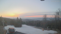 Horní část sjezdovek