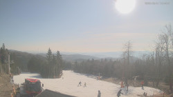 Horní část sjezdovek