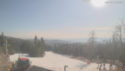 Horní část sjezdovek