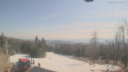 Horní část sjezdovek