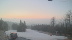 Horní část sjezdovek