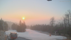 Horní část sjezdovek