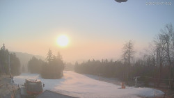 Horní část sjezdovek