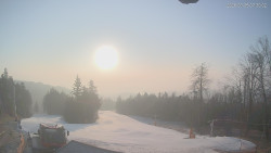 Horní část sjezdovek