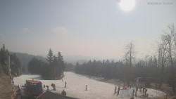 Horní část sjezdovek