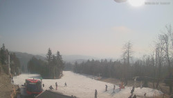 Horní část sjezdovek