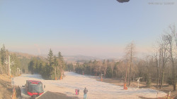 Horní část sjezdovek