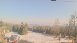 Horní část sjezdovek