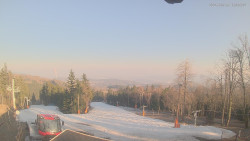 Horní část sjezdovek