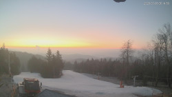 Horní část sjezdovek