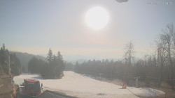 Horní část sjezdovek