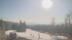 Horní část sjezdovek