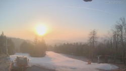 Horní část sjezdovek