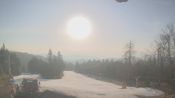 Horní část sjezdovek