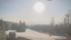 Horní část sjezdovek