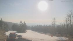 Horní část sjezdovek