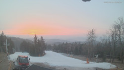 Horní část sjezdovek