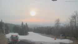 Horní část sjezdovek