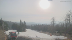 Horní část sjezdovek