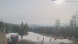 Horní část sjezdovek