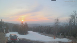 Horní část sjezdovek