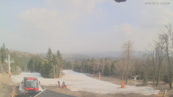 Horní část sjezdovek