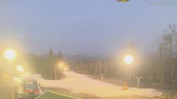 Horní část sjezdovek