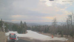 Horní část sjezdovek