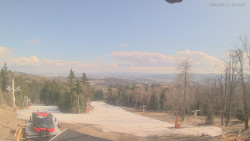 Horní část sjezdovek