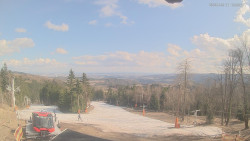 Horní část sjezdovek