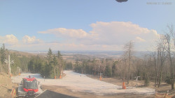 Horní část sjezdovek