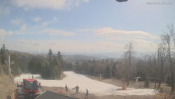 Horní část sjezdovek