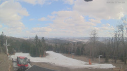 Horní část sjezdovek