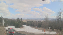 Horní část sjezdovek