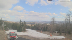 Horní část sjezdovek