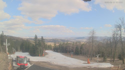 Horní část sjezdovek