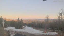 Horní část sjezdovek